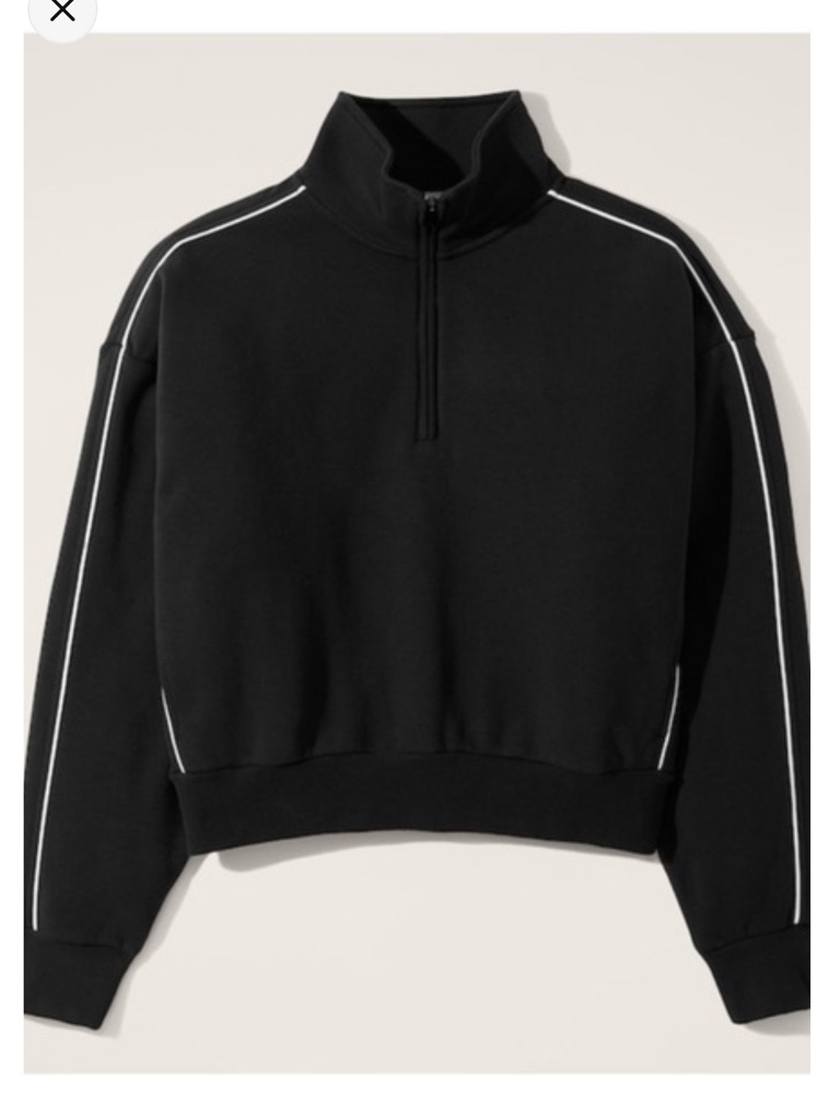 Athleta Forever Fleece Quarter Zip